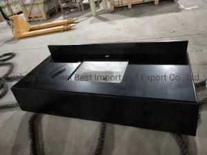 Natural Black Granite Black/Red Solid Surface Countertops Marble Stone Vanity Top/Countertop for Kitchen, Bathroom