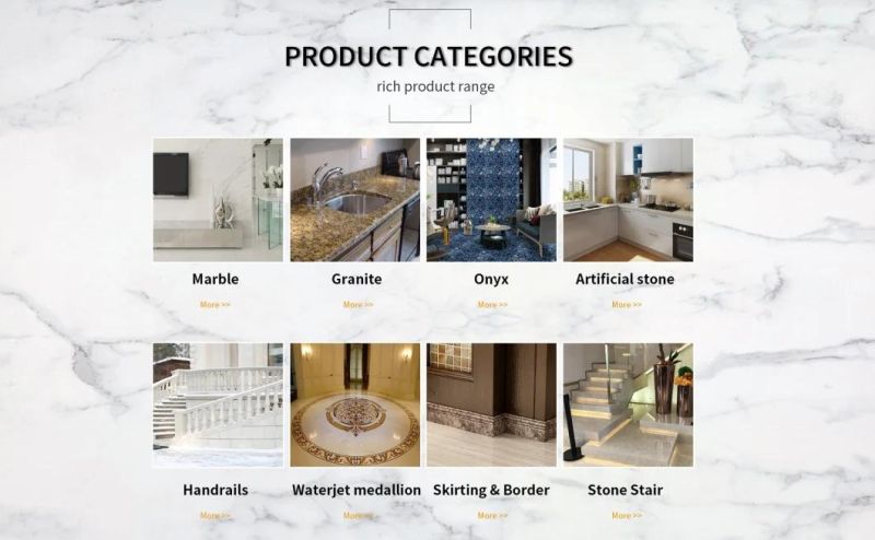 China Natural White/Grey/Black Slabs Turkey Tundra Stone Marble for Wall/Floor Tile Countertop/Vanity Top Building Material