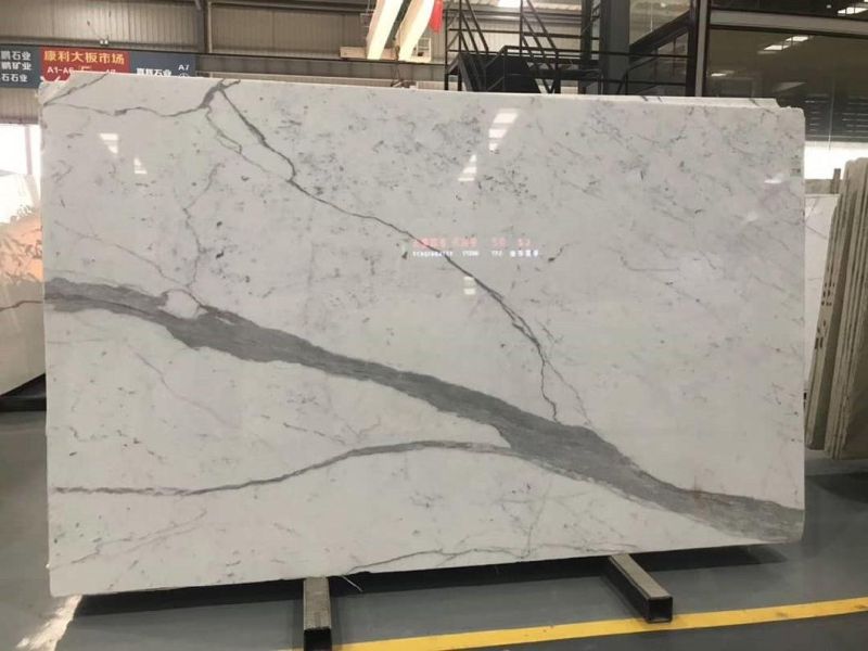 Snow/White/Grey Marble Slabs for Table/Walling/Flooring/Countertops Wholesale