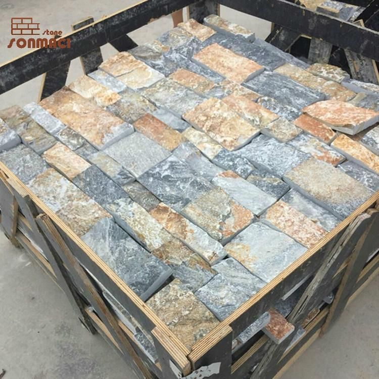 Decorative Gray Stone Wall Cladding Tiles