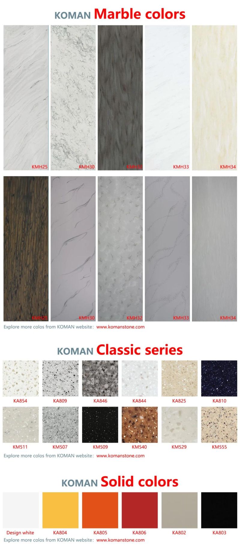 2022 Marble Looking Solid Surface Sheets Thermoforming Material OEM/ODM