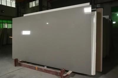 Table Tops Countertops Slabs Fine Grey Quartz Stone