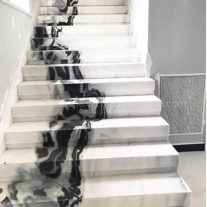 Polished Yellow Natural Stone/ Grantie Stairs/Step&Riser for Interior Floor/Upstairs