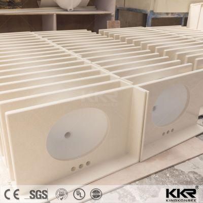 Household Integrated Washbasin Bathroom Vanity Stone Customized Size Countertop with Sink