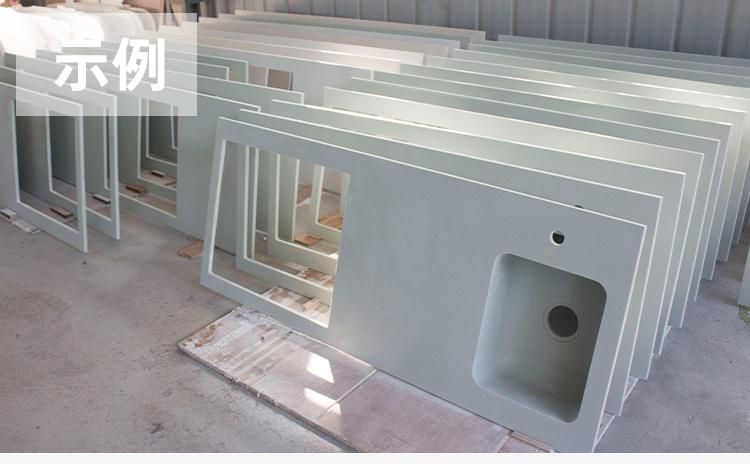 Concrete Vanity Top Solid Surface Vanity Counter Top Vanity Sink