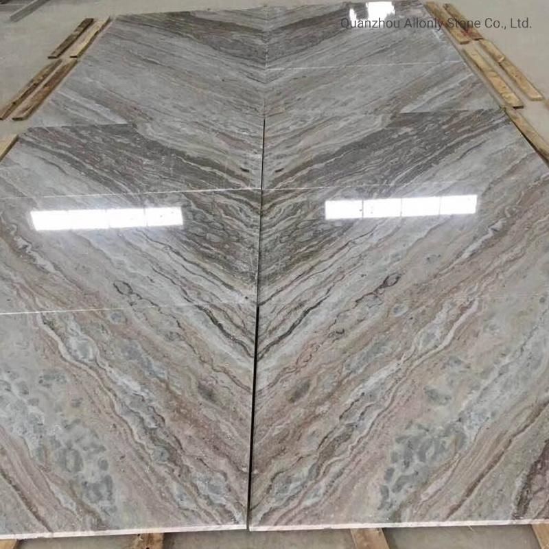 Fantacy Brown Kitchen Granite Slab Design for Countertop and Wall