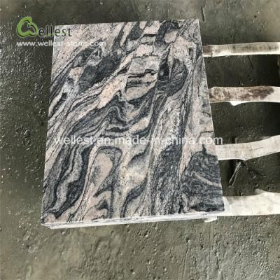 Polished Finish Juparana Grey Granite Tile for Floor and Wall Decoration