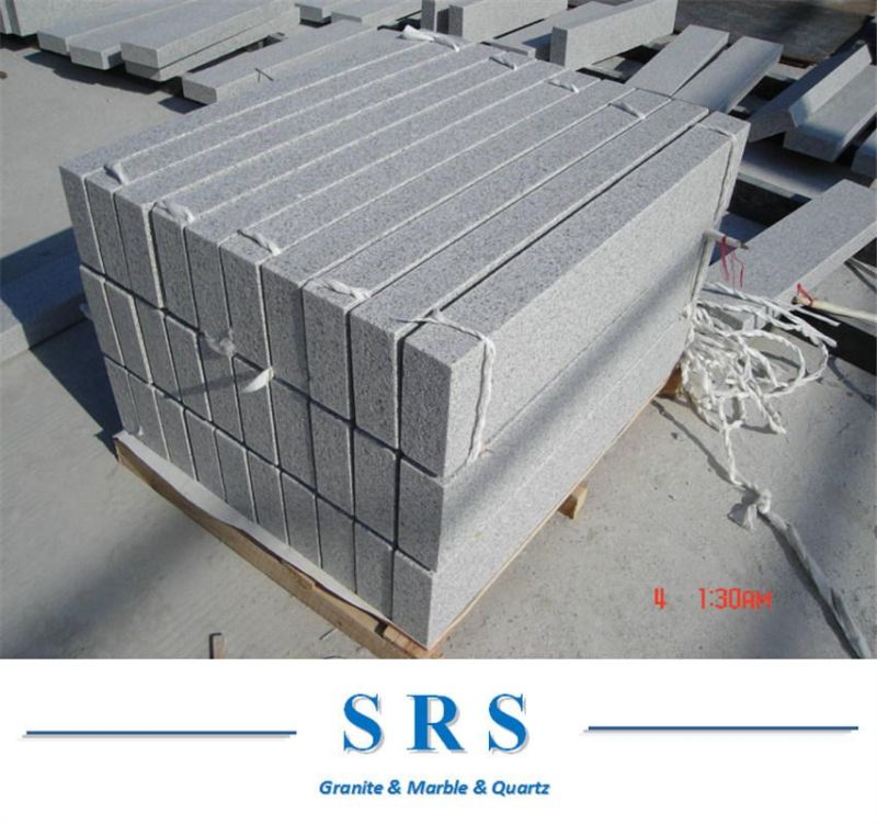 Natural Stone Dark Grey G654 Granite Mushroom Stone Tile Wall Cladding