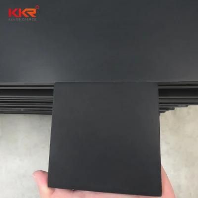 Black Corian Artificial Stone Acrylic Solid Surface