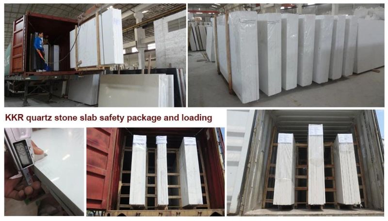 Polished Building Material Artificial Stone Quartz Slabs