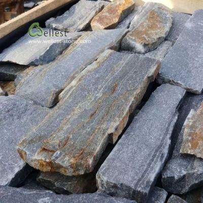 Blue Quartzite Loose Ledge Stone, Quartzite Field Stone, Random Wall Cladding