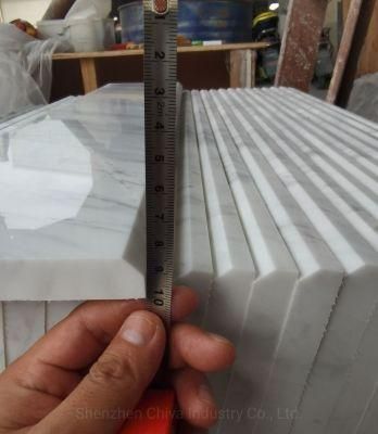 Volakas White Greek/Marble/Stone Interior Decoration Stair Bathroom Wall/Floor Marble Tiles