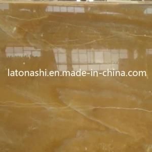 Cheap Price Orange Onyx Stone Veneer for Fireplace, Flooring, Decorative