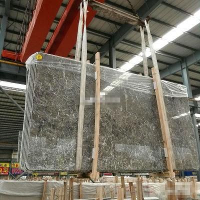 Good Price Tafrry Grey Marble Slab with White Vein Natural Flooring Wall Tile