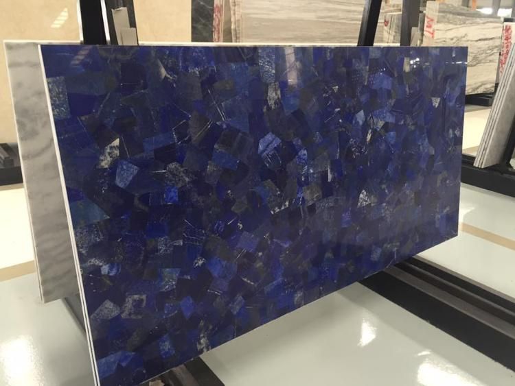 Vein Cut Cross Cut or Marble Granite Semi Precious Stone Lapis Lazuli Gemstone