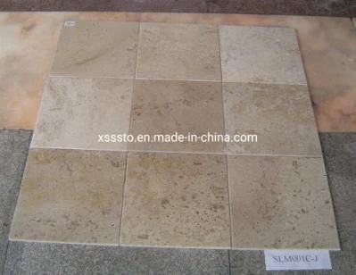 Beige Travertine Marble for Stairs and Risers