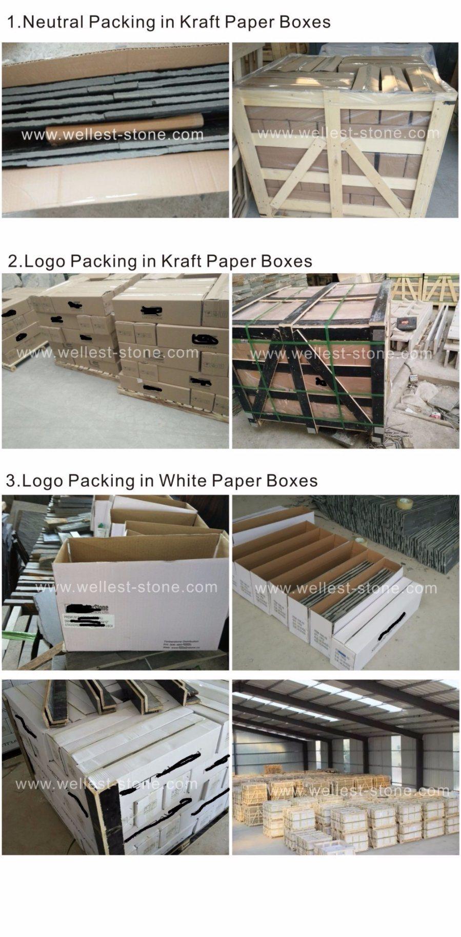 Beige Rock Panel Interlocking Limestone Wall Panel