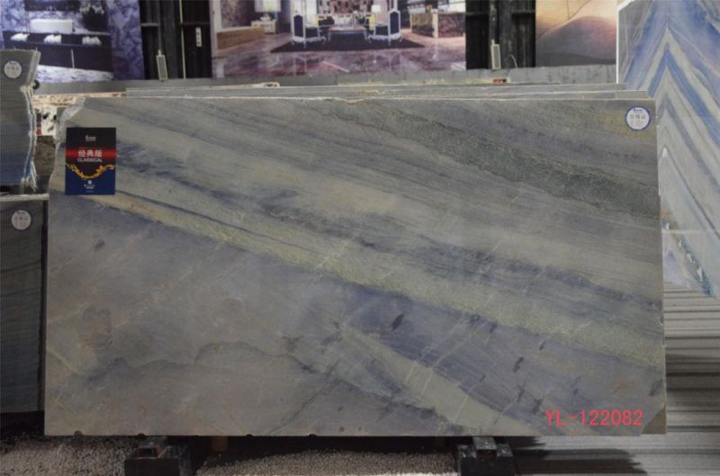 Royal Blue Marble Slabs for Interior Flooring Wall Decoration
