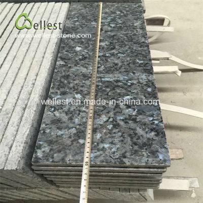 High Quality Polished Finish Blue Pearl Granite Tile Wall Cladding