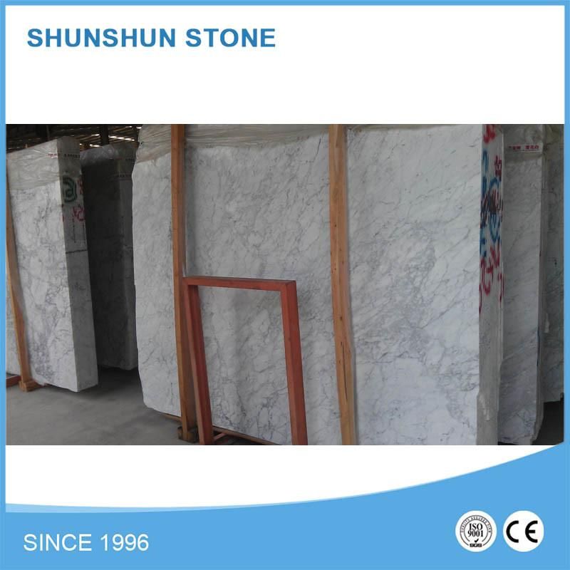 Wholesale Natural Volkas White Marble Stone for Wall and Floor