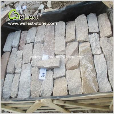 Tiger Skin Wall Loose Stone Strip with Split Sides