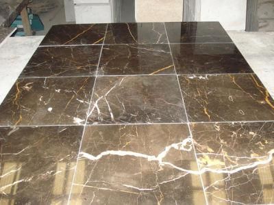 Popular Chinese Drak Brown Marble
