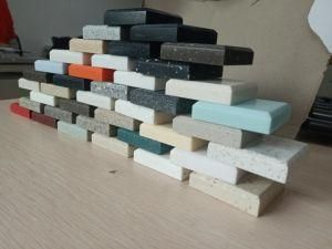 Kitchen and Bathroom Furniture Wholesale Crystal White Quartz Stone Countertop Slab Q030