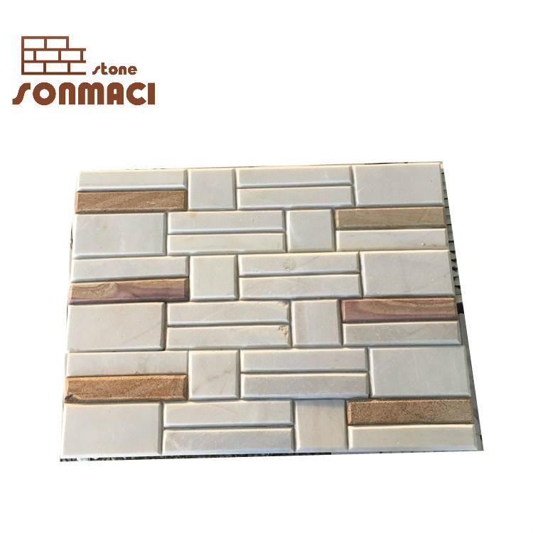 Multi Color Slate Glued Ledgestone Panel Wall Tiles