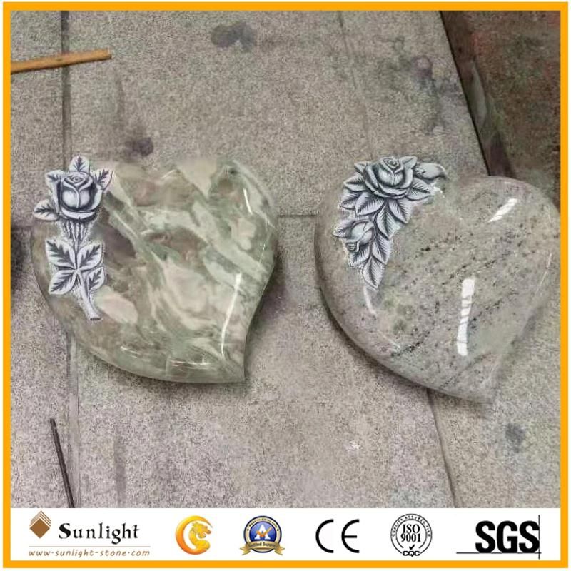 Small Custom Tombstone/Momument/Gravestone/Memorial with Flower