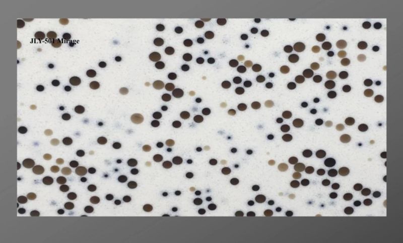 Artificial Quartz Slab Coutnertop Tile More Color Design