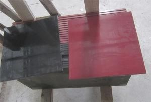 Black Crystallized Glass Panel (Nano Glass) 600X600X18mm, Black Nanoglass Exporter and Supplier