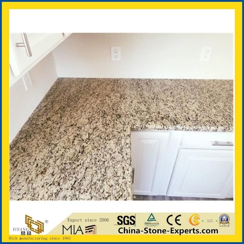 Polishing White/Black/Yellow/Brown Granite Countertops for Kitchen/Bahtroom Building Materials Project Wholesale