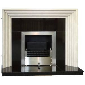 Absolute China Black Granite Using Fireplace Hearth Slabs