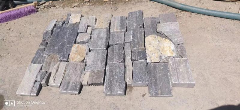 Loose Stone Brick Slates Stacked Veneer Natural Stones for Wall Cladding Interior and Exterior Decoration