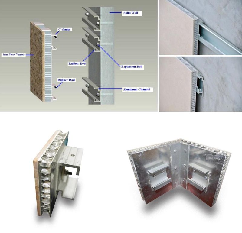 Granite Stone Honeycomb Panel for Exterior Wall