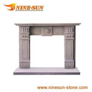Limestone Fire Place &amp; Limestone Fireplace (YXFP-016)