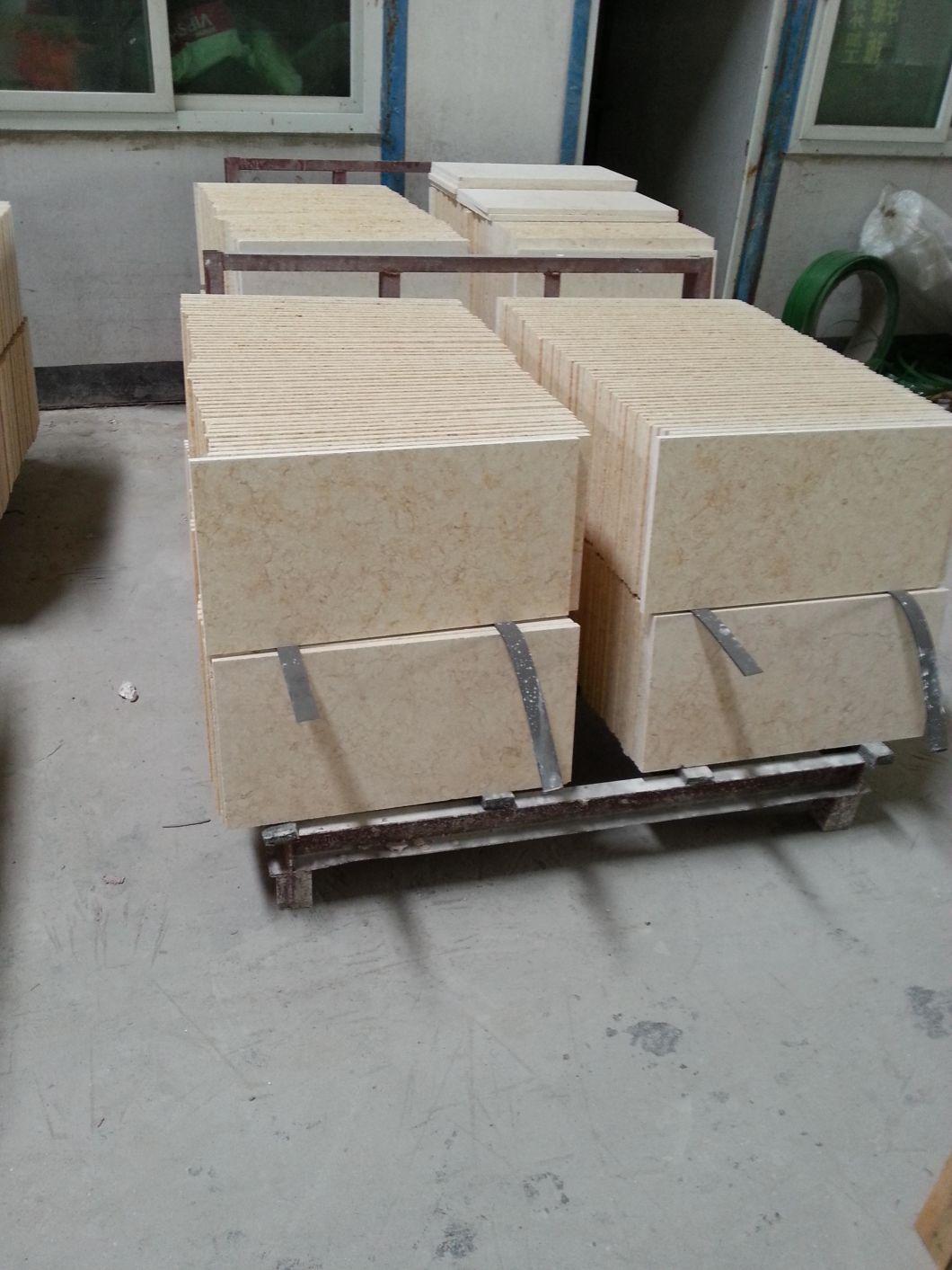 Sunny Beige Marble Light Cream Marble Polished Flooring Tile Wall Tiles
