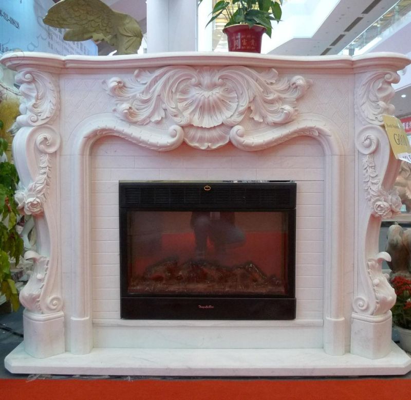 Modern Design Marble Fireplaces Mantel Surround