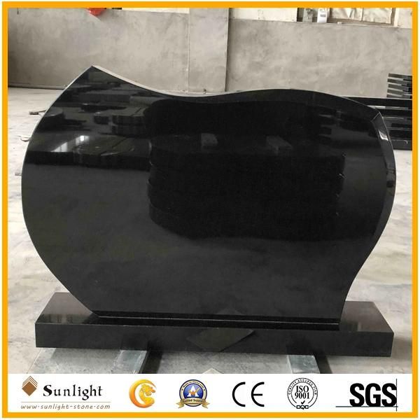 Natural Black Granite Monument, Cheap Tombstones in Zimbabwe