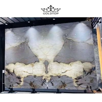 Tabletops Bathroom Pandora Luxury Stone Vanity Kitchen Cabinet Countertops Island Worktop Wall Panels Natural Stone Slab Marble Tiles