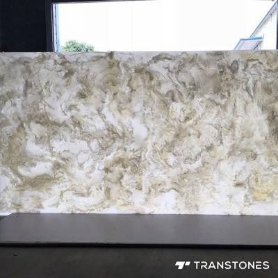Artificial White Onyx Transtones Backlit Sheet