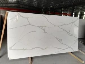 Calacatta White Quartz 5130-Slabs