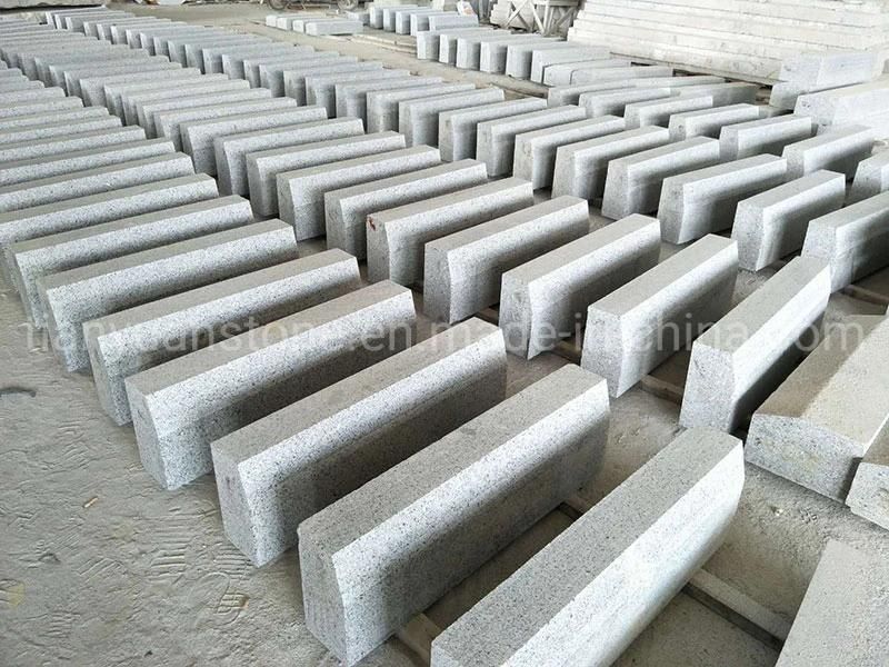 Chinese Natural Light Grey G602/G603 Granite Stone Kerbstone