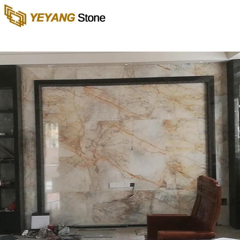 High Quality Calacatta Gold Marble for Ifloor/Flooring/Stair/Wall/Bathroom/Kitchen Tile/Bathroom/Wall Tile