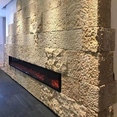Honed/Polished Natural Marble Slab/Cut to Size Tile Iran Travertine for Interior Wall Cladding/Guest Room Decoration/Kitchen/Bathroom Tops
