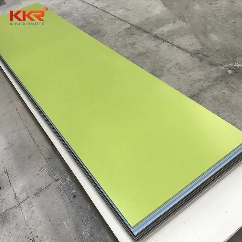 Wholesale Artificial Stone Processing Green Solid Surface Panels