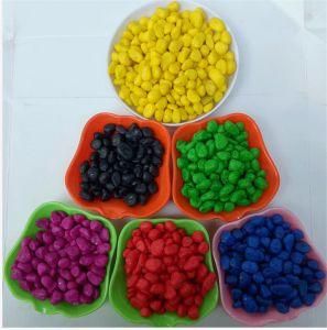 Wholesale Hot Sale Decorative Colorful Cobble Pebble Stone