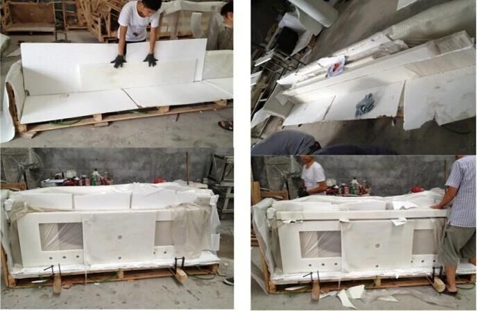 Natural Stone Grey/White/Black/Yellow/Beige/Travertine/Limestone/Onyx/Sandstone/Garnite with Tile Slab