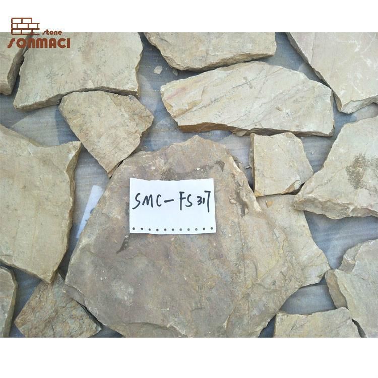 Yellow Slate Natural Masonry Stone Veneer