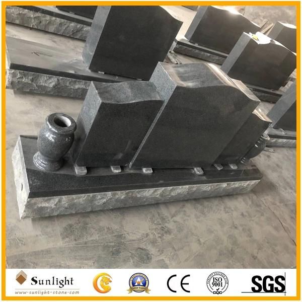 Natural Black Granite Monument, Cheap Tombstones in Zimbabwe